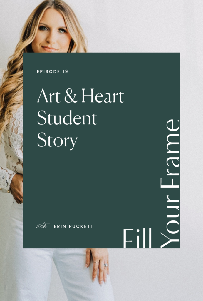 Art & Heart Student Story with Erin Erin Puckett | Jillian Goulding Photography